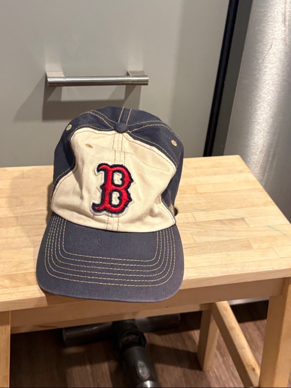 47 Navy and Cream Boston Red Sox Cap